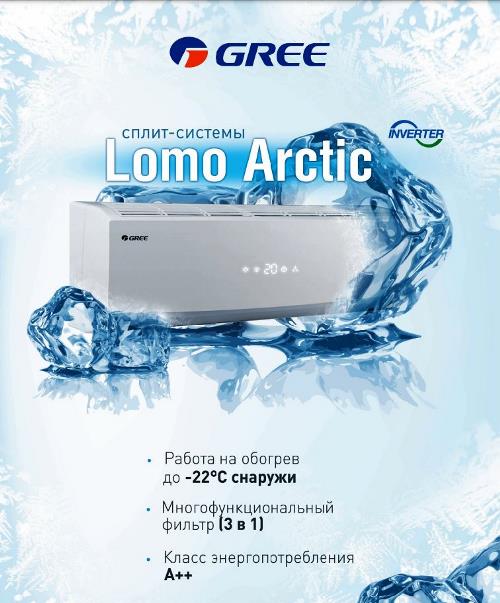GREE Lomo Arctic Inverter