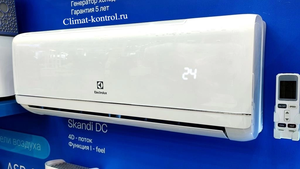 Кондиционер Electrolux Skandi DC Inverter, описание, характеристики и ...