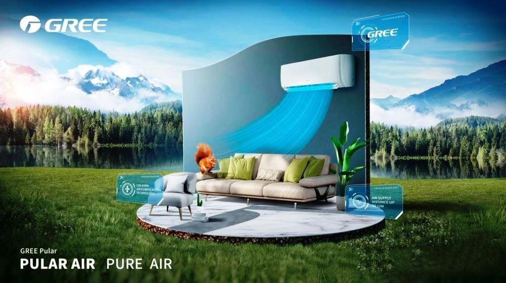 GREE серия Pular Inverter R32, обзор функций и преимущества