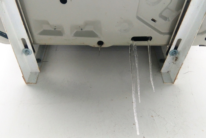 Лед на наружном блоке кондиционера