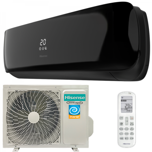 Кондиционеры Hisense Black Crystal Super DC Inverter WI-FI