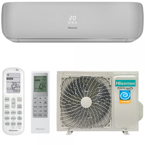 Cплит-системы Hisense серии Silver Crystal Super DC Inverter Wi-Fi