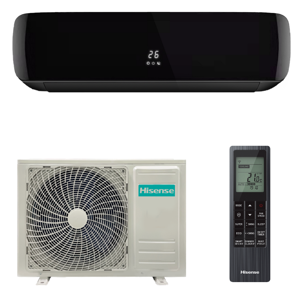 Cплит-системы Hisense серии BLACK CRYSTAL Classic A