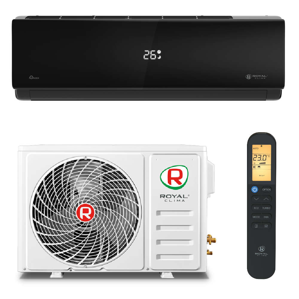 Кондиционеры Royal Clima Attica Nero Inverter