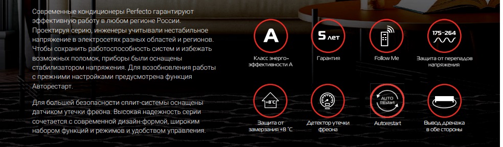 Функции и режимы Royal Thermo Perfecto