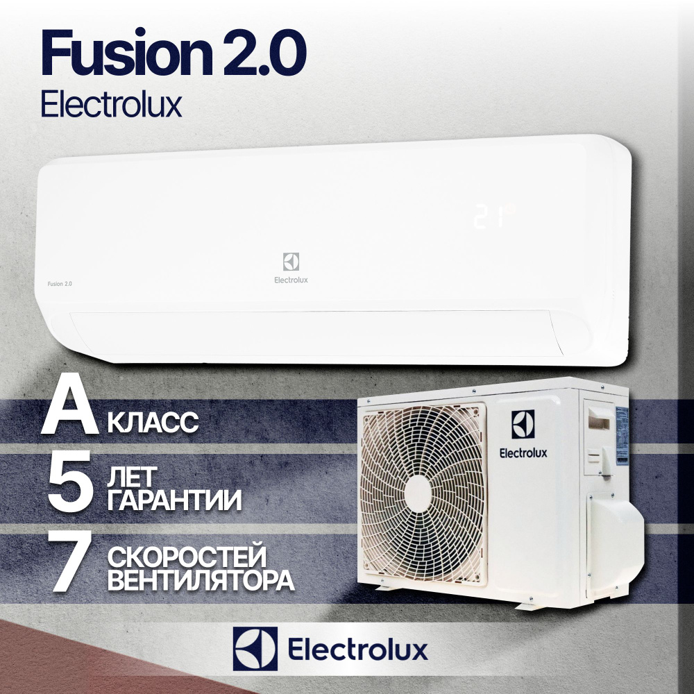 Сплит-системы Electrolux серии Fusion 2.0