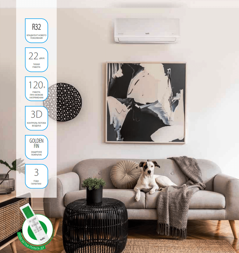 Кондиционеры Ballu серии ECO SMART