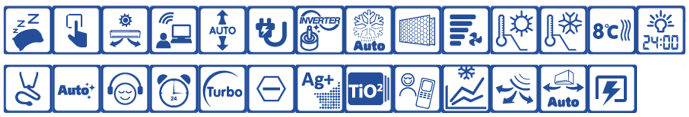 Функции и режимы работы сплит-систем GREE G-Tech