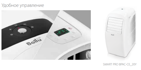 Функции и режимы Ballu Smart Pro