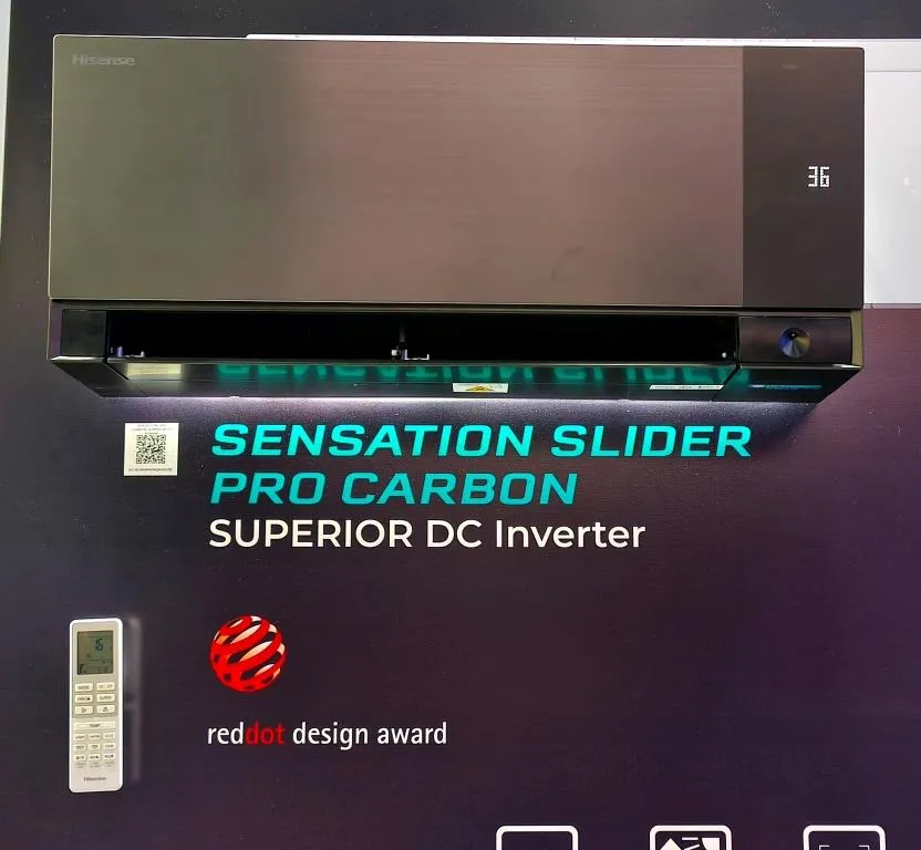 Hisense Sensation Slider Pro Carbon SUPERIOR DC Inverter