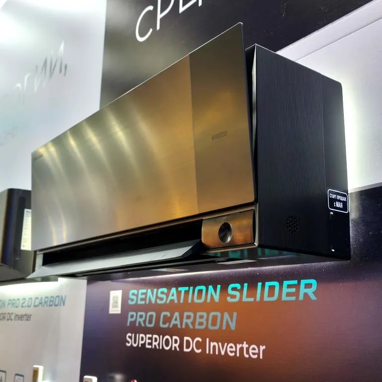 Дизайнерский кондиционер Hisense Sensation Slider Pro Carbon