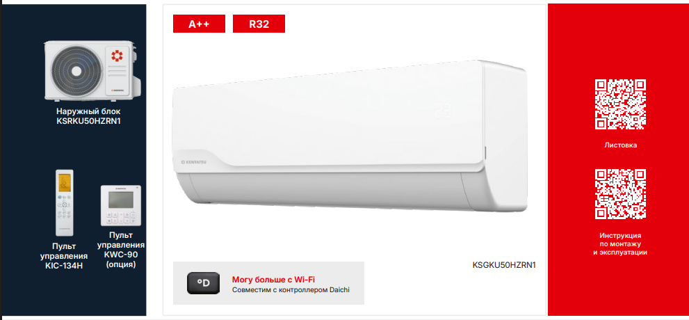 Преимущества серии Kumo Inverter