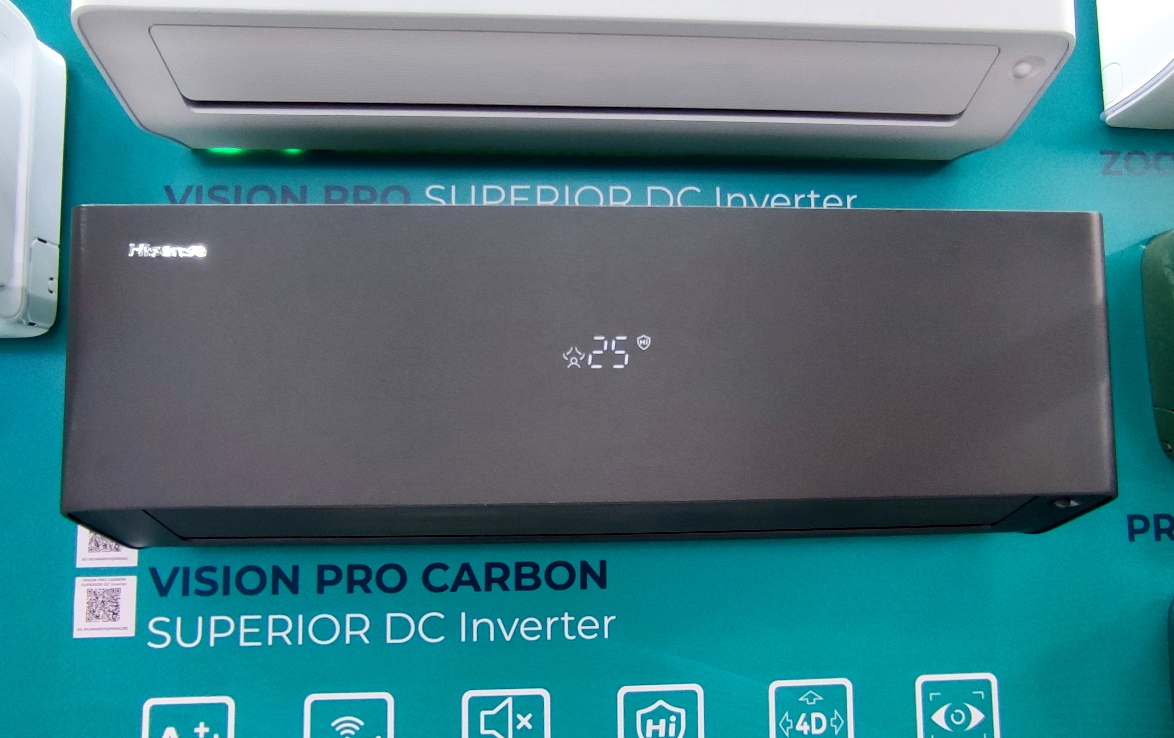 Сплит-система Hisense AS-10UW4RXVQH00A(B) Vision Pro Carbon Superior DC Inverter