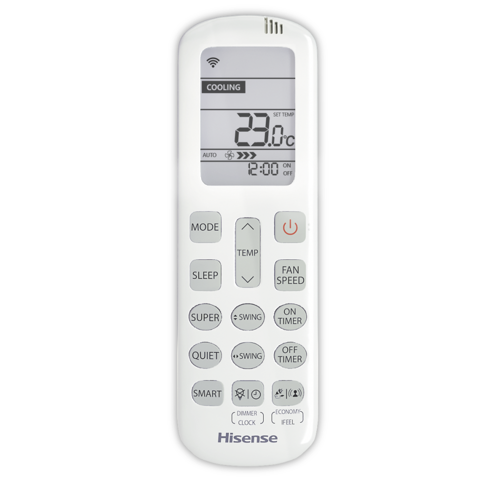 Пульт Hisense Silver Crystal Super DC Inverter Wi-Fi