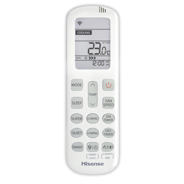 Пульт Hisense Silver Crystal Super DC Inverter Wi-Fi
