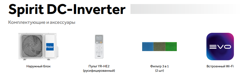 Преимущества Haier AS20HSL1HRA-W/1U20HSL1FRA