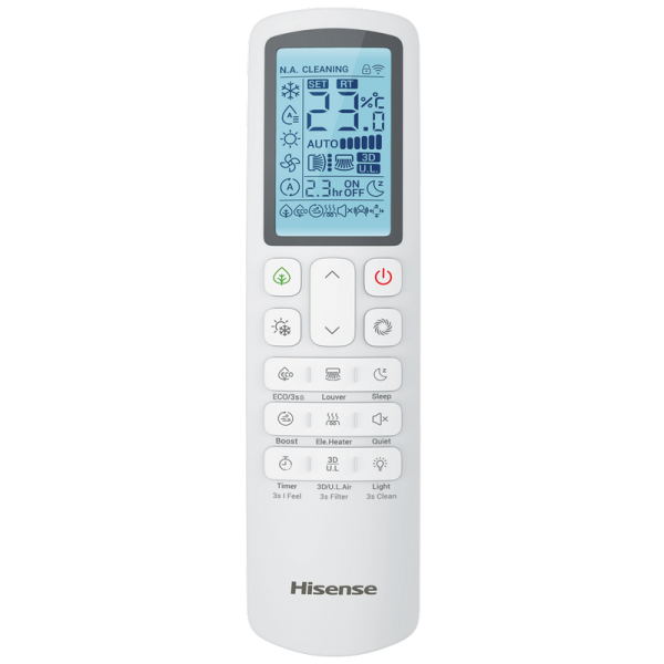 Пульт Hisense AUV-36UR4RC8/AUW-36U4RK7 WI-FI