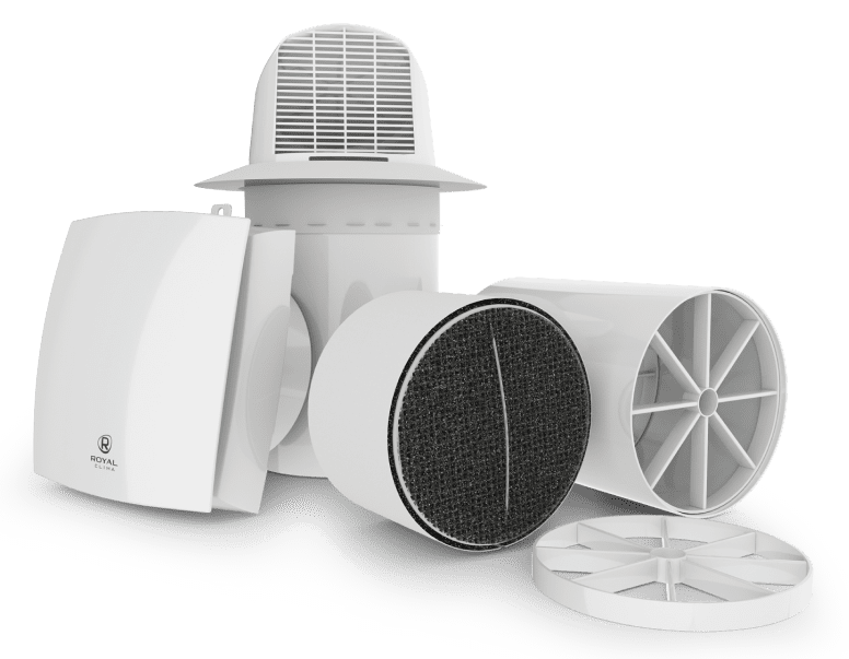 Приточно-вытяжная вентиляционная установка серии Royal Clima FIATO RCF-70