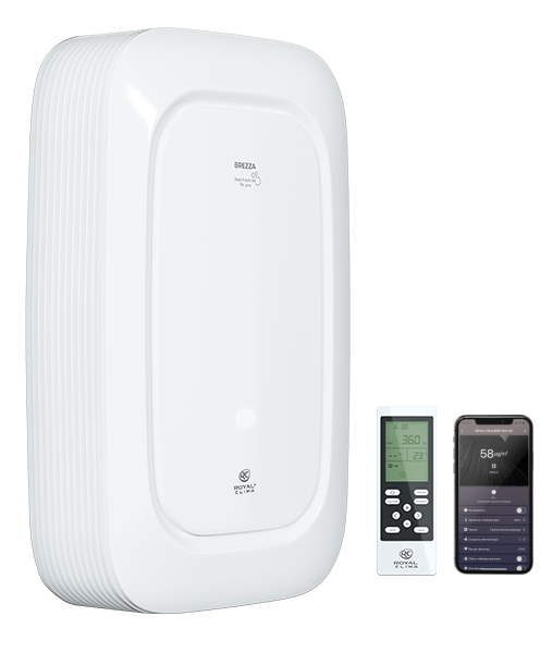 Внутренний блок бризера Royal Clima RCB-H 150 LUX белого цвета