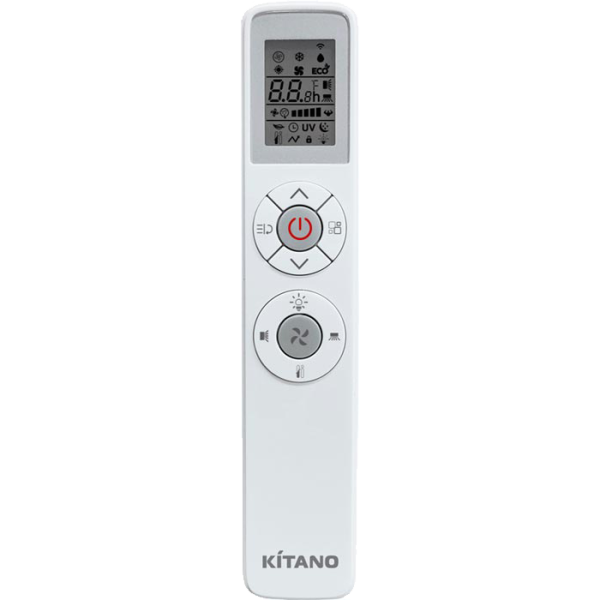 Пульт сплит-системы Kitano KRD-Toha-12 (white glossy)