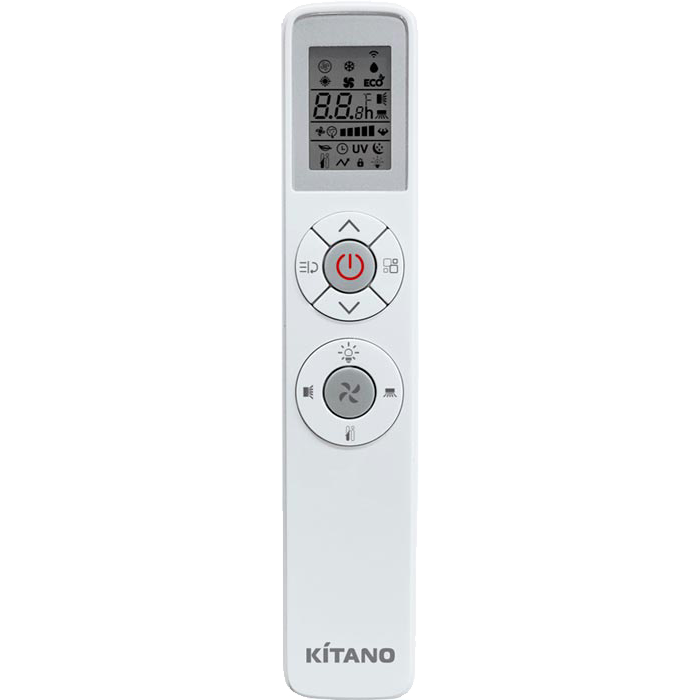 Пульт сплит-системы Kitano KRD-Toha-24 (white glossy)