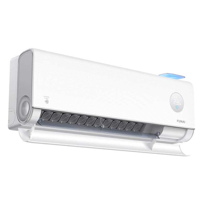 Внутренний блок слева сплит-системы Funai RAC-I-SZ30HP.D01