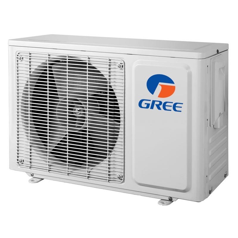 Наружный блок сбоку сплит-системы Gree GWH09AAA-K3NNA2A