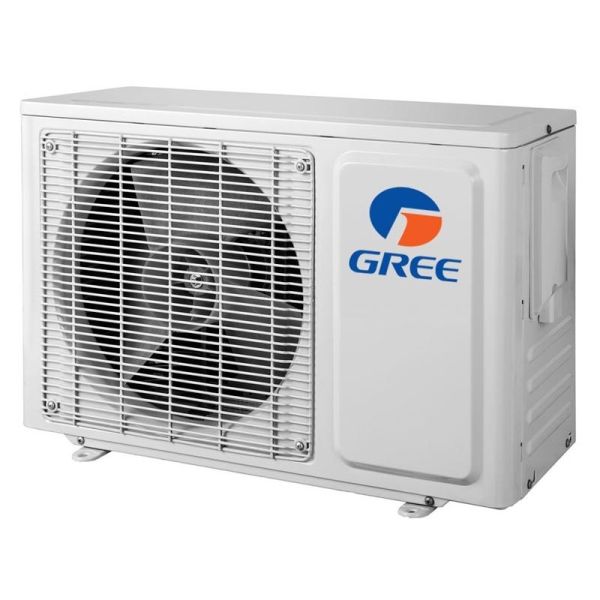 Наружный блок сбоку сплит-системы Gree GWH36QE-K3NNB4A