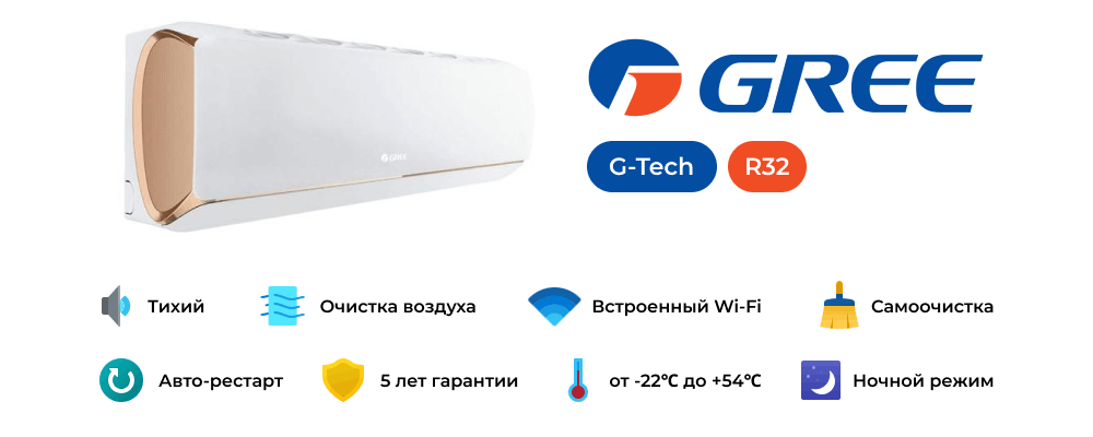 Сплит-система Gree GWH09AEC-K6DNA1A