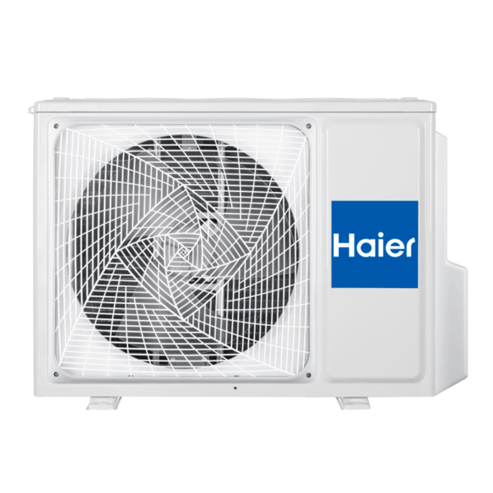 Наружный блок сплит-системы с боку Haier HSU-09HPL303/R3