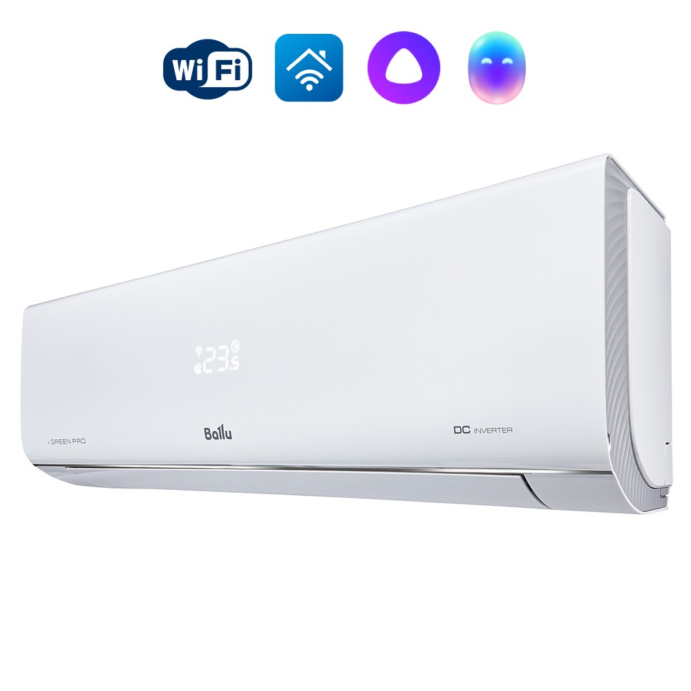 Управление c мобильного приложения по Wi-Fi (опция) Ballu BSAGI-07HN8_V4 IGreen PRO DC Inverter