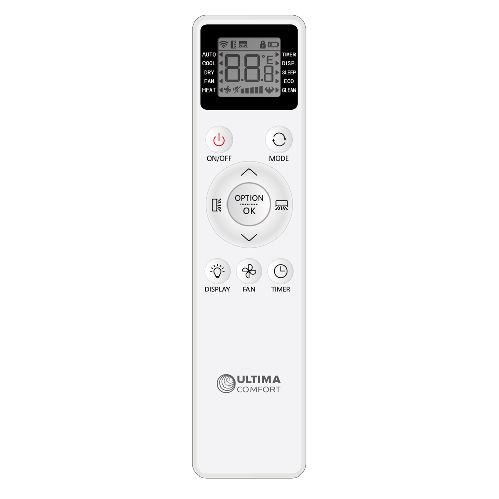 Пульт мульти сплит-системы Ultima Comfort UC-ECM09PN